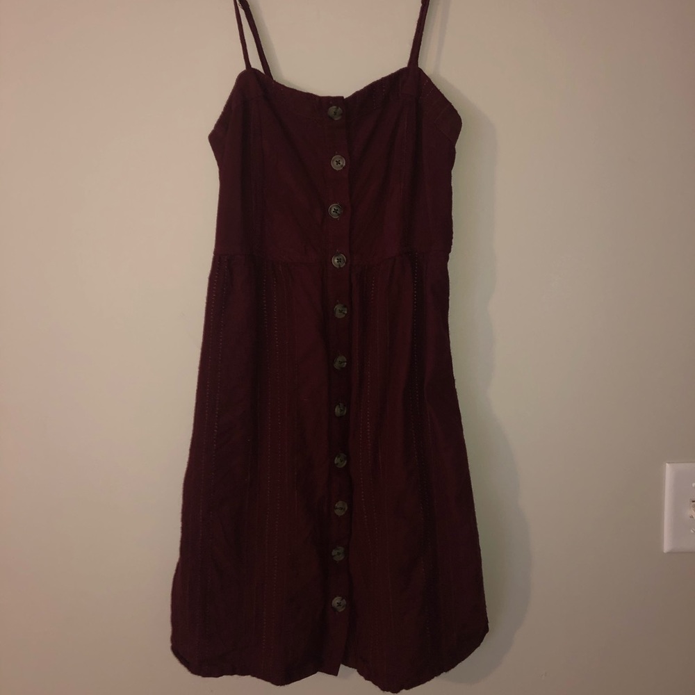 Summer button down dress